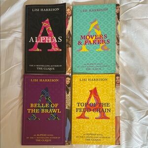 NWOT Set of 4 Alphas Novel Series